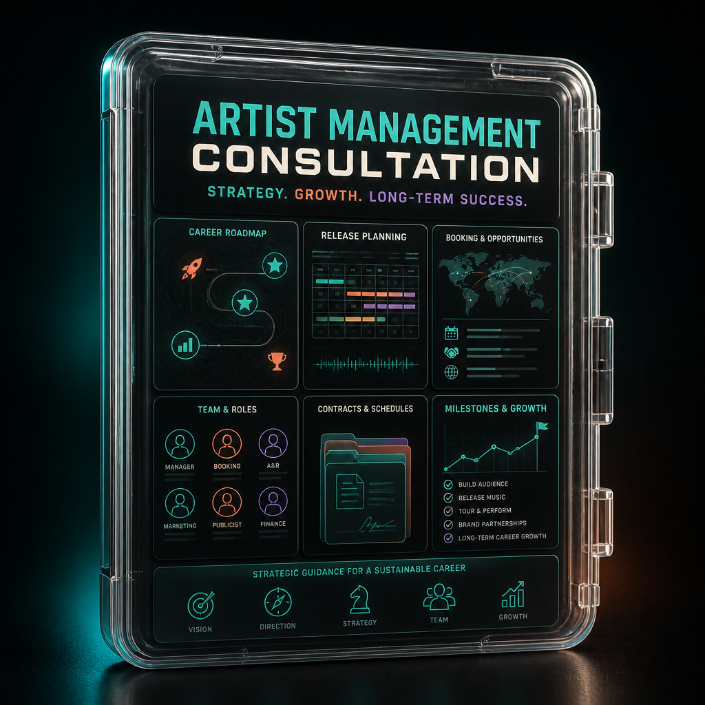 Artist Management Consultation — Black Rout Studios