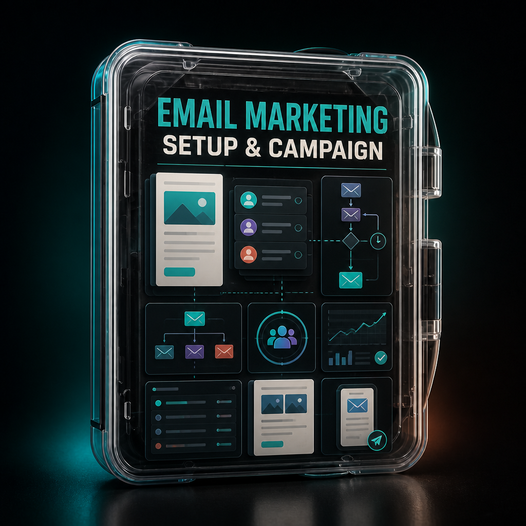 E-mail marketing — Configuration & campagne — Black Rout Studios