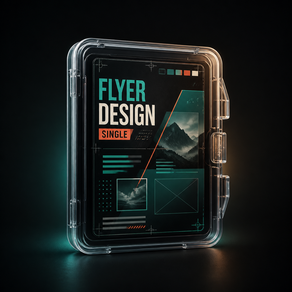 Flyer Design — Single — Black Rout Studios