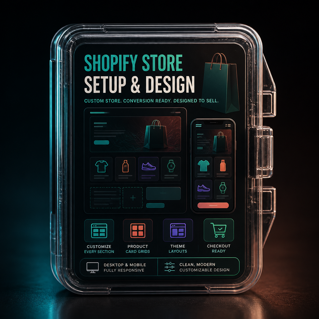 Shopify Store Setup & Design — Black Rout Studios