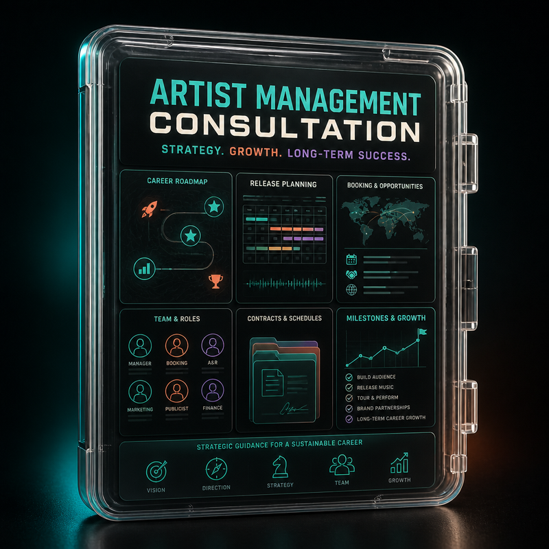 Artist Management Consultation — Black Rout Studios