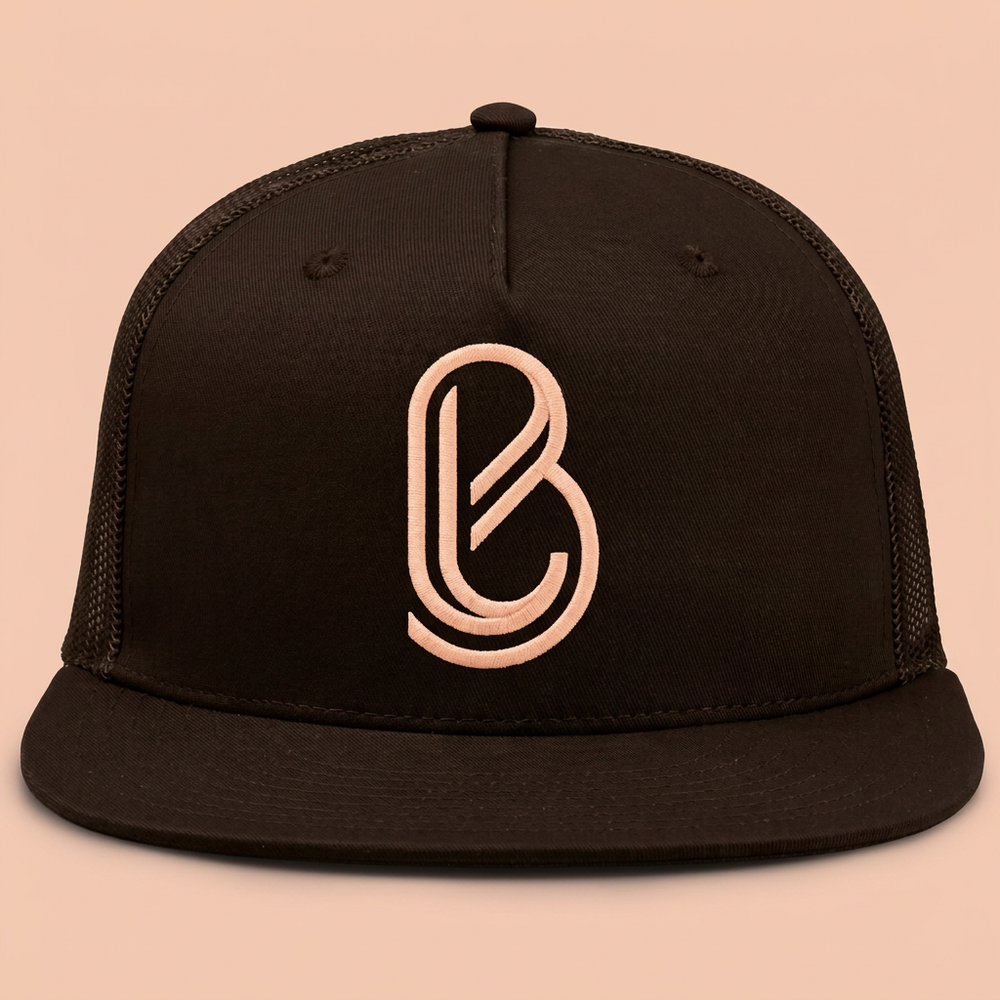 Casquette snapback Bledlard chocolat