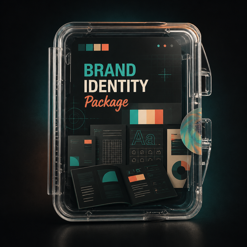 Brand Identity Package — Logo + Colors + Fonts — Black Rout Studios