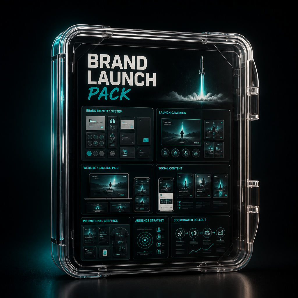 Pack lancement de marque — Black Rout Studios