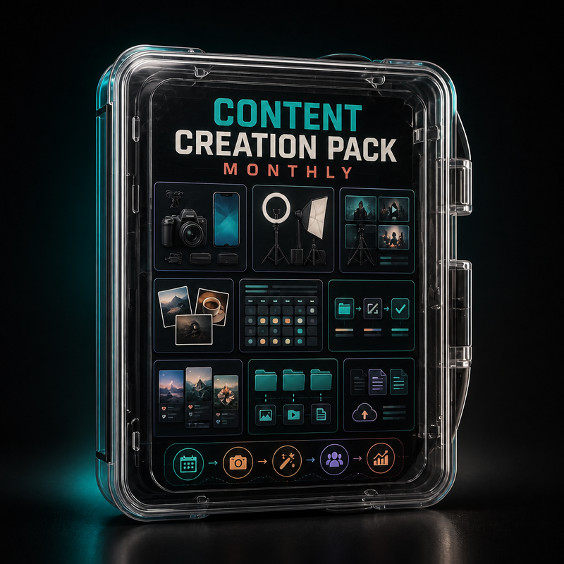 Content Creation Pack — Monthly — Black Rout Studios