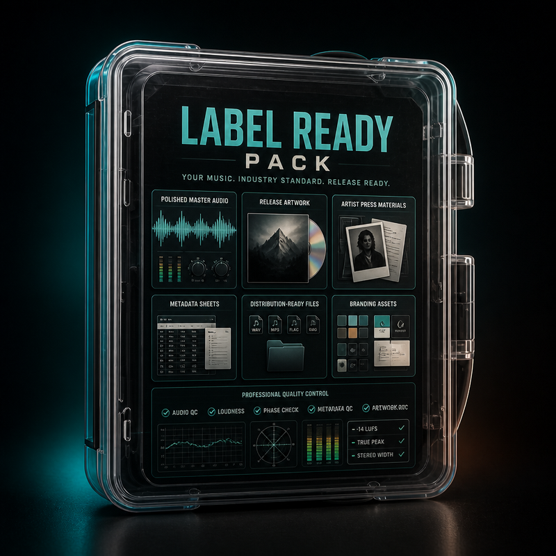 Label Ready Pack — Black Rout Studios