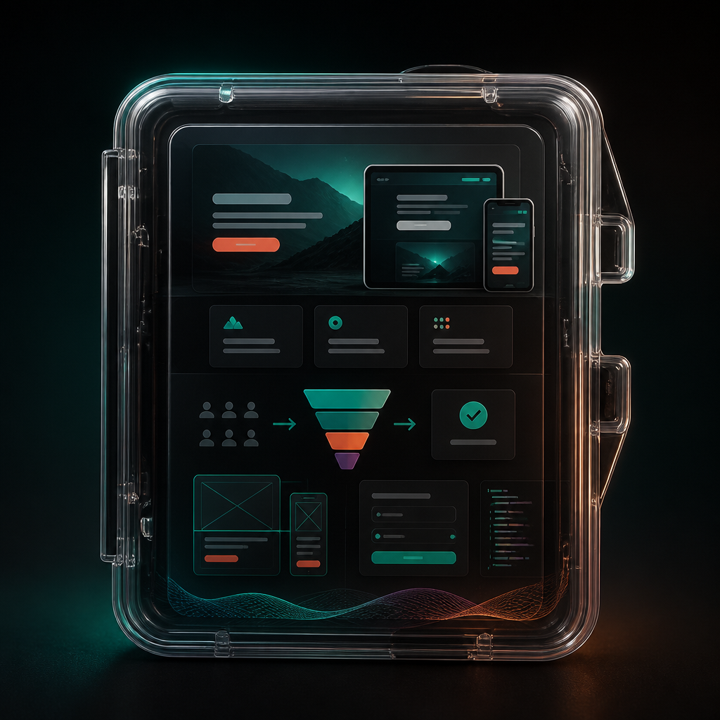 Landing Page Design & Dev — Black Rout Studios