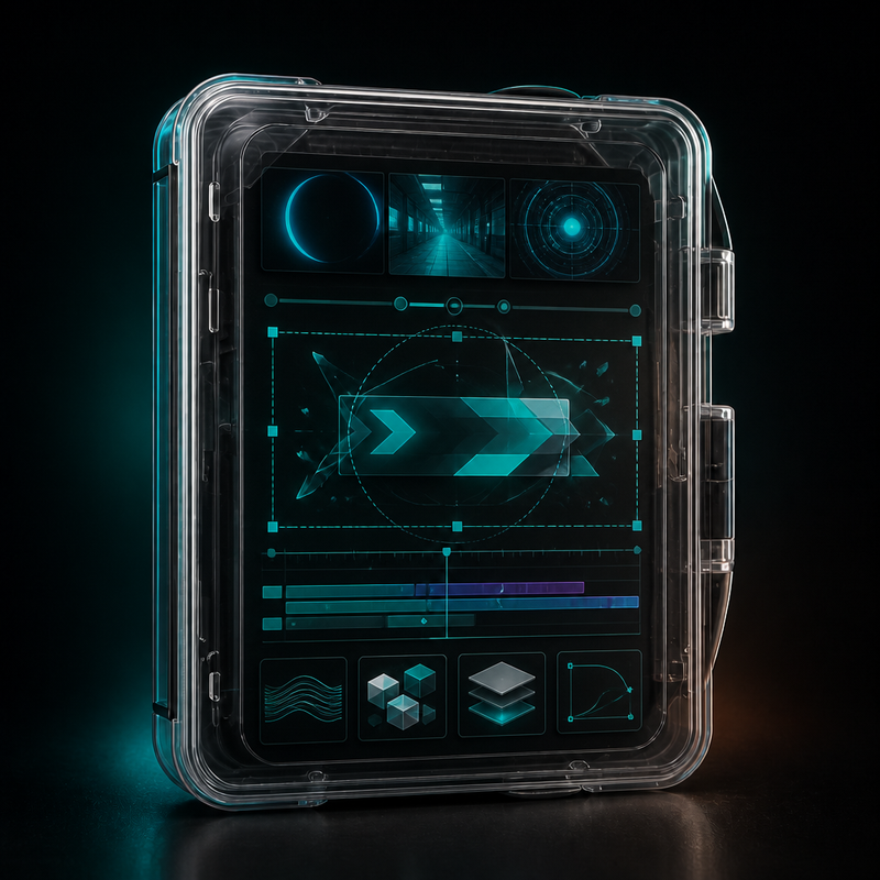 Motion Design Package — Logo Intro, Transitions — Black Rout Studios